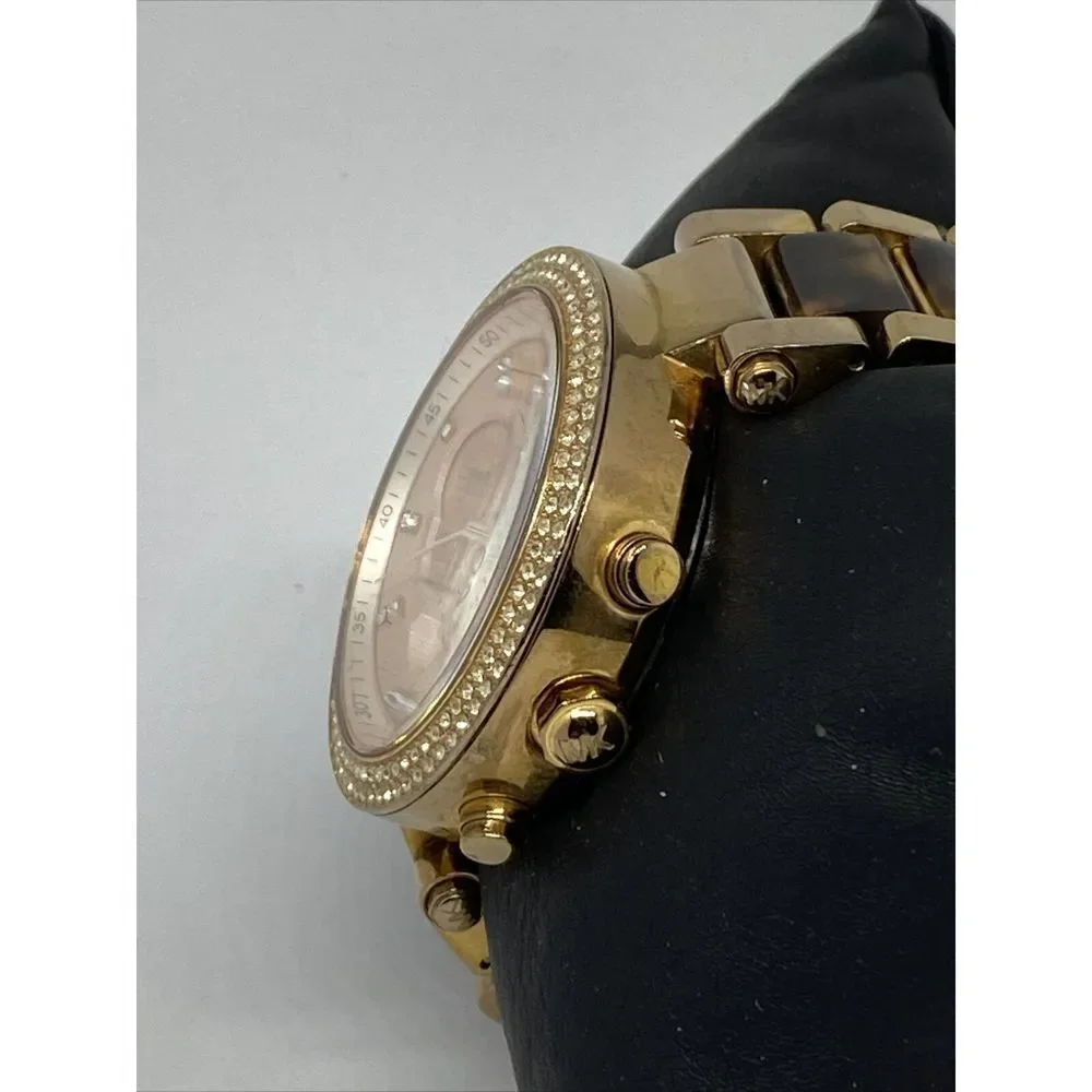 Michael Kors Parker MK5538 Women's Stainless Steel Analog Dial Quartz Watch RQ32 - Picture 4 of 12